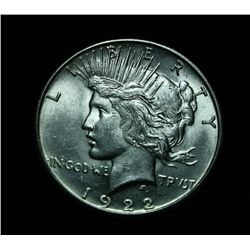 1922-s Peace Dollar Grades Select Uncirculated ms63