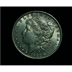 1896-p Morgan Dollar $1 Grades Select Uncirculated ms63