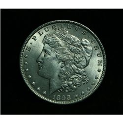1898-p Morgan Dollar $1 Grades Choice Uncirculated ms64