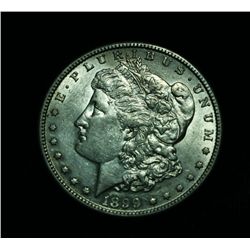 1899-s Morgan Dollar Grades Almost Uncirculated au58