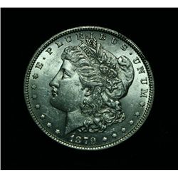 1879-p Morgan Dollar Grades Choice Uncirculated ms63 ++