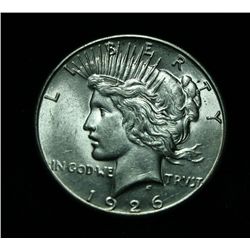 1926-s  Peace Dollar Grades Select Uncirculated ms63