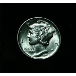 1945-d Liberty Head 'Mercury' Dime 10c Grades gem uncirculated ms65 FSB