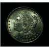 1885-o Rainbow Toned Morgan Dollar Grades Gem Uncirculated ms65