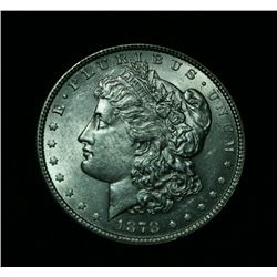 1878-p 7TF Morgan Dollar Grades Choice Uncirculated ms64  HOT 50  VAM 162 Broken N & M