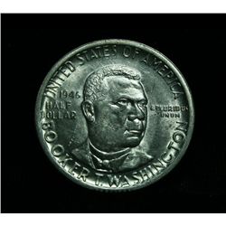 1946-p Booker T Washington Commemorative Half Dollar Grades Choice Uncirculated ms64