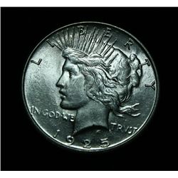 1925-s  Peace Dollar Grades Select Uncirculated ms63