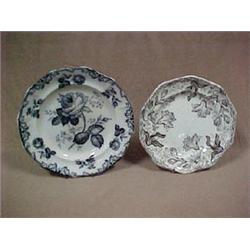 Mulberry transferware plate 10-1/4" dia