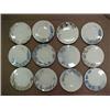 Image 1 : A set of twelve plates, 8-3/4" dia. Royal C