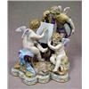 Image 1 : Meissen figural grouping, three cherubs at