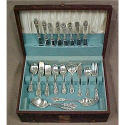 Set of Wallace sterling silver flatware "Ro