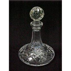 Waterford crystal decanter with stopper, 8