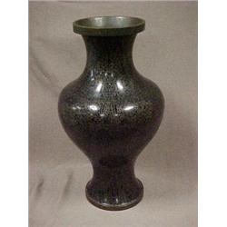Early 20th C. Japanese cloisonne vase, 15"