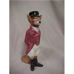 ROYAL DOULTON FIGURINE "HUNTING FOX", RED C