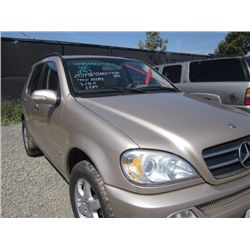 2002 - MERCEDES BENZ ML500
