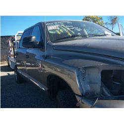 2007 - DODGE RAM 3500, SALVAGE TITLE
