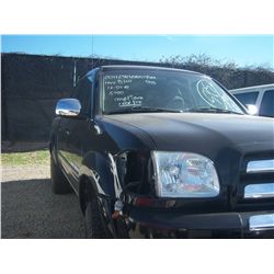 2004 - TOYOTA TUNDRA, SALVAGE TITLE