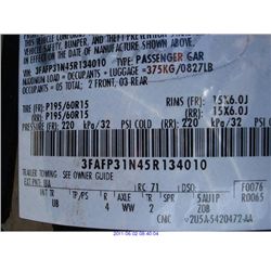 2005 - FORD FOCUS