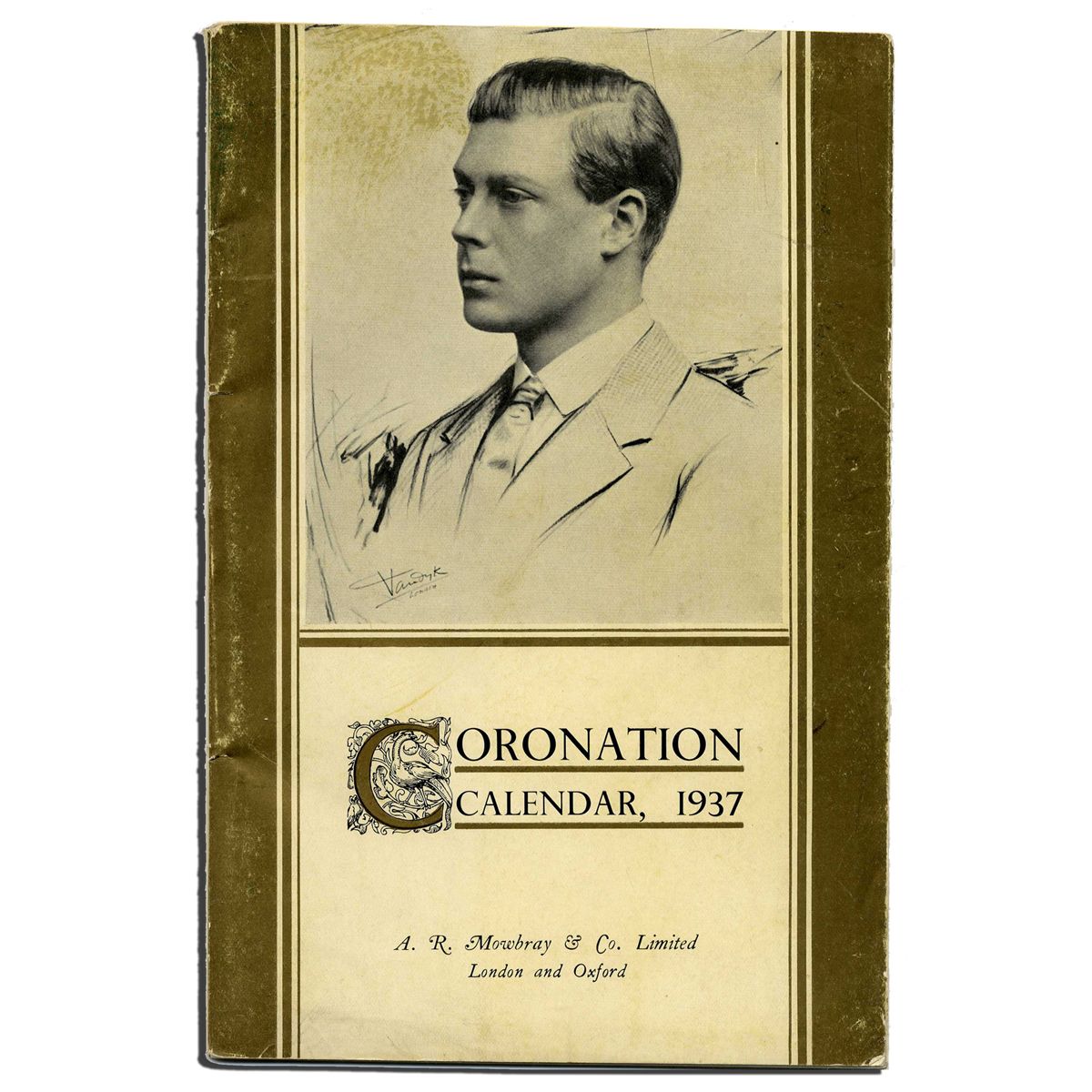 Edward VIII Coronation Calendar