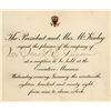 Image 1 : William McKinley Invitation