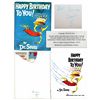 Image 1 : Dr. Seuss ''Happy Birthday'' Signed