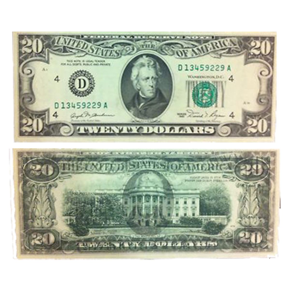 1981 20 Federal Reserve Error Note 1981 20 Federal Reserve Error Note