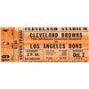 Image 1 : 1949 Browns/Dons Ticket