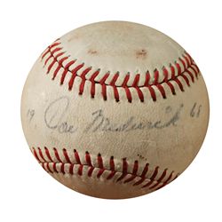 Joe Medwick Signed Baseball