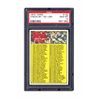 Image 1 : 1970 Topps Football Checklist PSA 10