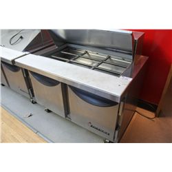 VICTORY 2 DOOR REFRIGERATED PREP TABLE