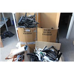 ASSORTED HANGERS AND MISCELLANEOUS