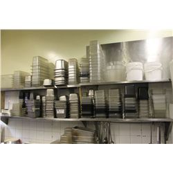 ASSORTED PLASTIC AND STAINLESS STEEL INSERTS