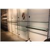 Image 1 : ALUMINUM SHELVING - 8 SECTIONS