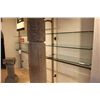 Image 1 : 17 SECTIONS GLASS WALL SHELVING