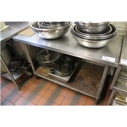 STAINLESS STEEL TABLE