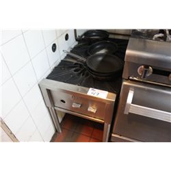 QUEST 2 BURNER GAS STOCK STOVE