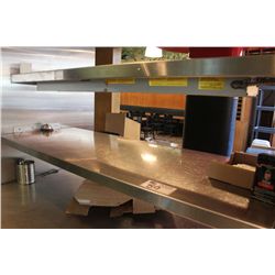 STAINLESS STEEL SHELVES WITH HEATER