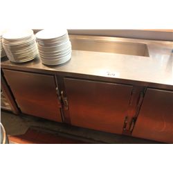 4 DOOR STAINLESS STEEL SALAD COOLER