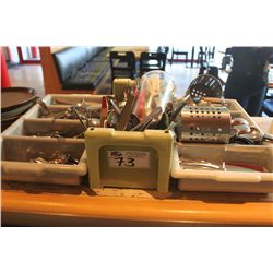 ASSORTED CULERY AND TRAYS