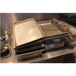 ASSORTED STAINLESS STEEL INSERTS