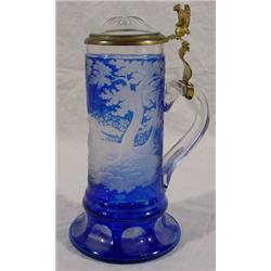 Cased Glass Stein