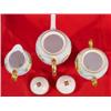 Image 4 : 3 Piece Hand Painted China Tea Set, Ca. 1910