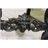 Image 4 : Heavily Carved Ebonized Side Chair, 19th C.