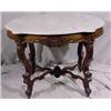 Image 1 : Victorian Carved Rosewood Center Table