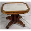 Image 1 : Fine Victorian Carved Walnut Center Table