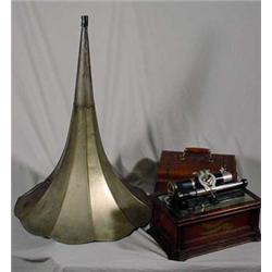 "The Columbia Graphophone" Cylinder Record Player
