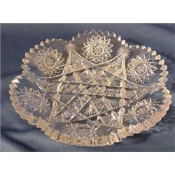 Cut Crystal Candy Dish