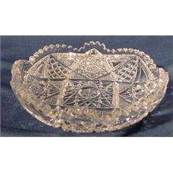 Cut Crystal Candy Dish