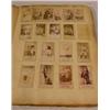 Album W/ 500+ Photographic Cigarette Cards, 19th C.