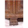 Image 3 : Curved Glass Carved Mahogany China Cabinet